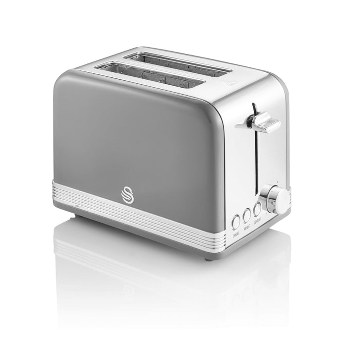 Swan Retro 2-Slice Toaster - 3 Colour Options