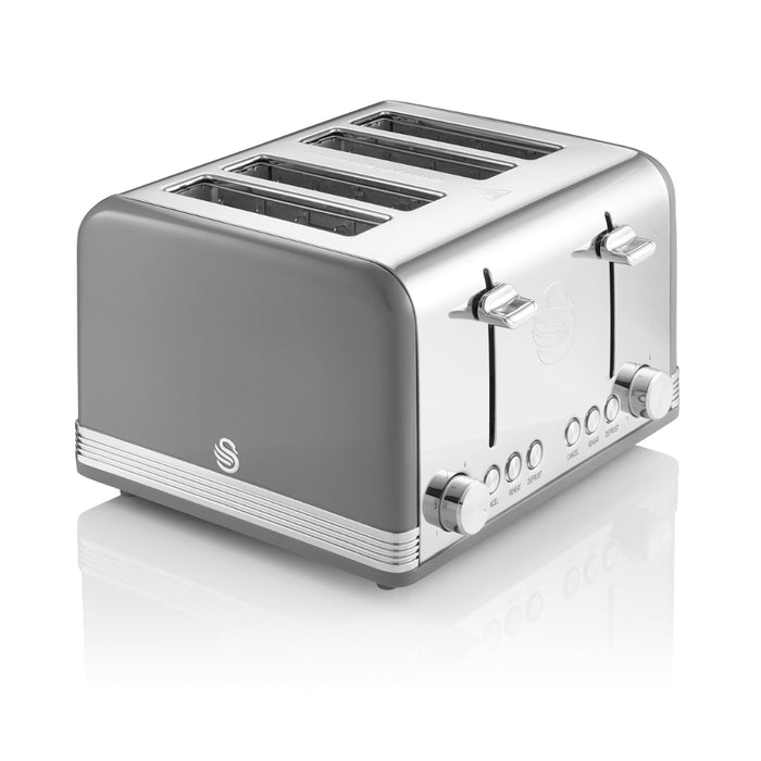 Swan Swan Retro 4-Slice Toaster - 3 Colours