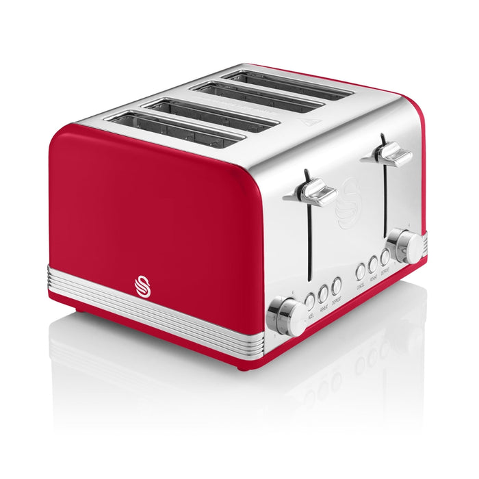 Swan Swan Retro 4-Slice Toaster - 3 Colours