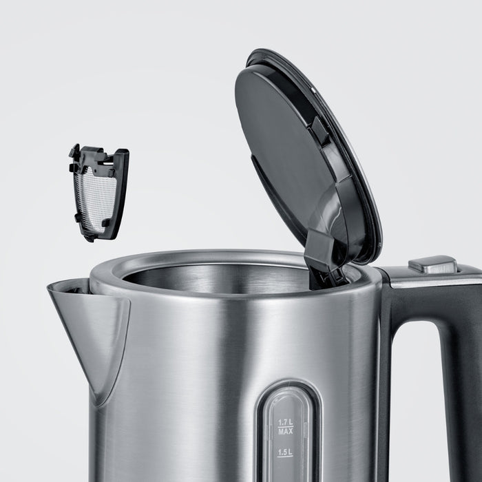 Severin Electric Digital Stainless-Steel Kettle, 1.7L, 3000W