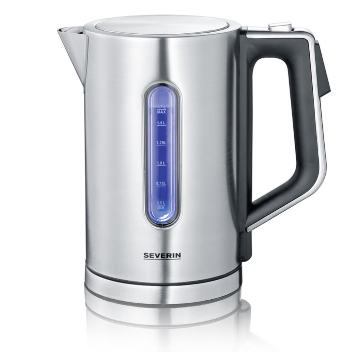 Severin Electric Digital Stainless-Steel Kettle, 1.7L, 3000W