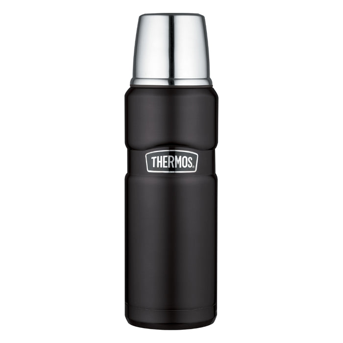 Thermos Stainless King Flask 470ml - Matt Black