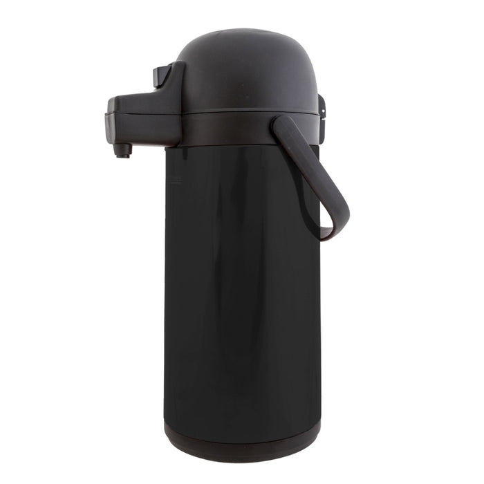 Thermos Pump Pot with Push Button 1.9L - Black