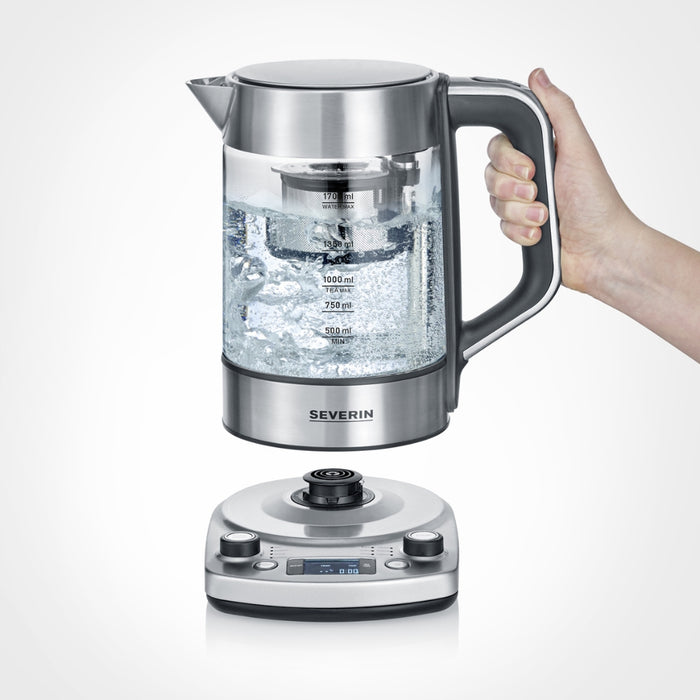 Severin Tea Maker with Automatic Lift Function