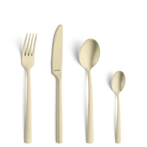 Amefa Manille Champagne Cutlery Set 16pc - Gourmet Gear