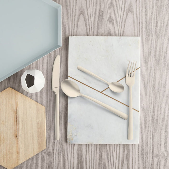 Amefa Manille Champagne Cutlery Set 16pc - Gourmet Gear