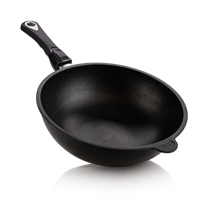 AMT Wok 28cm with long Handle - Gourmet Gear