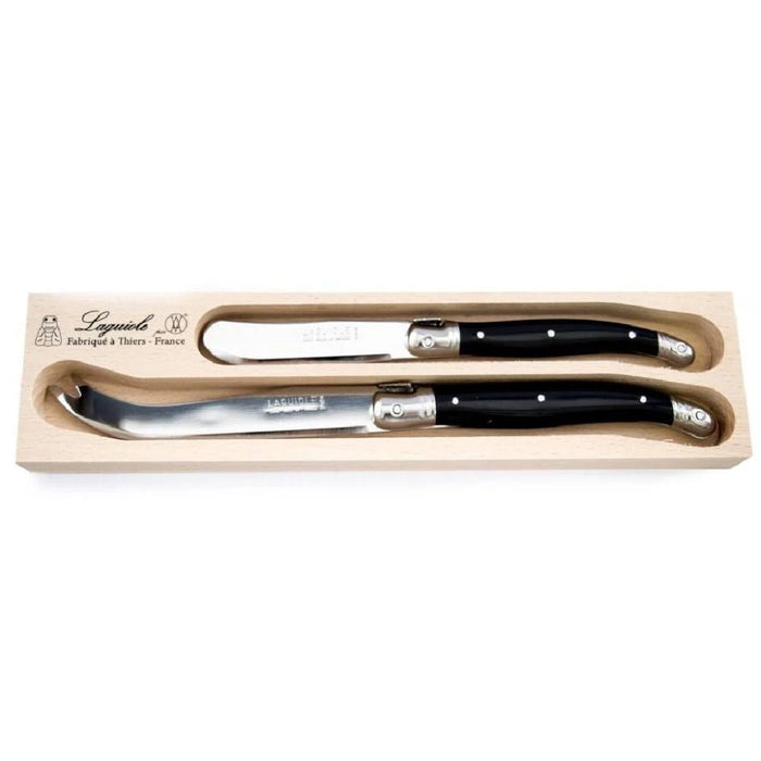 Andre Verdier Cheese & Butter Knife Set, Set of 2 - 3 Colours - Gourmet Gear