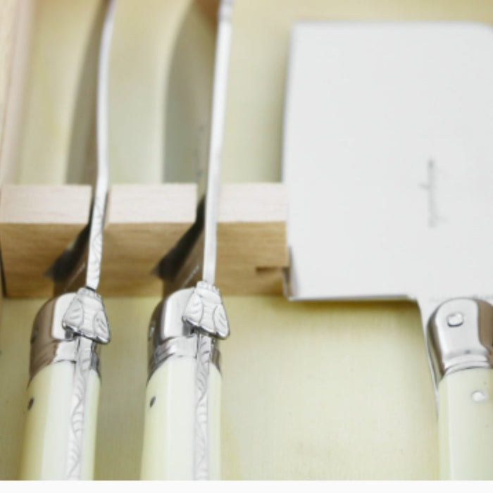 Andre Verdier Classique Cheese Set, Set of 3 - Ivory - Gourmet Gear