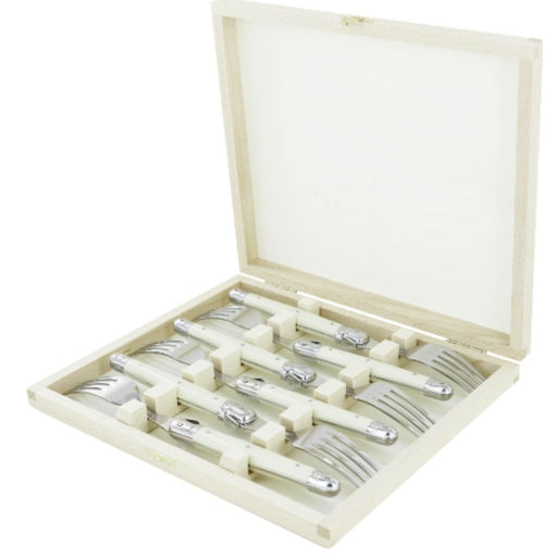 Andre Verdier Classique Forks, Set of 6 - Ivory - Gourmet Gear