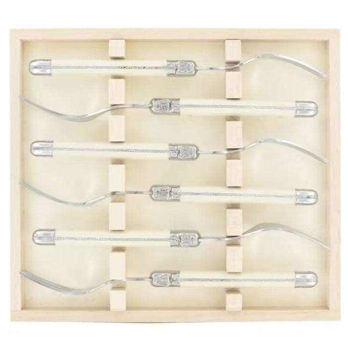 Andre Verdier Classique Forks, Set of 6 - Ivory - Gourmet Gear