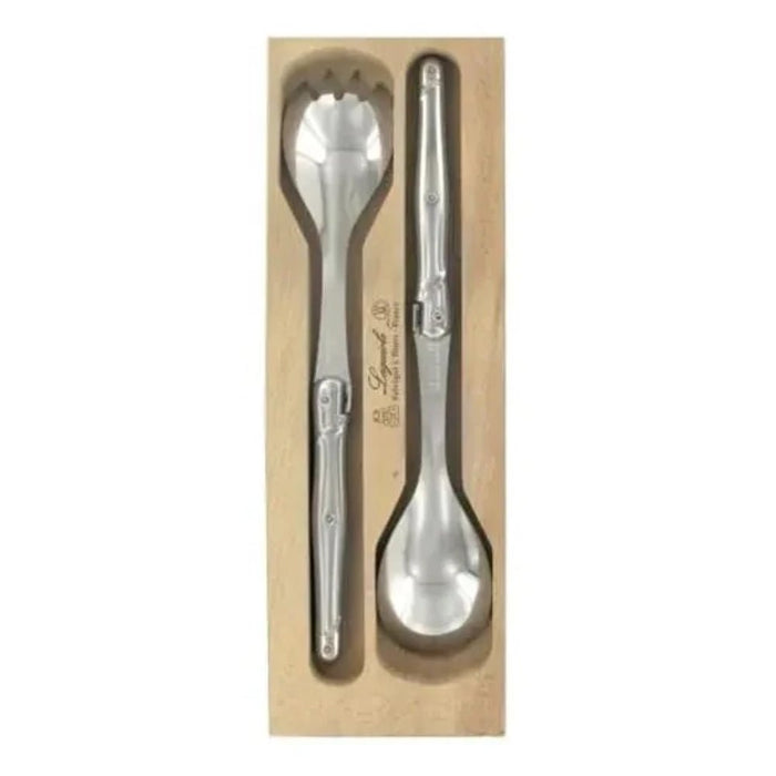 Andre Verdier Salad Server Set, Set of 2 - Stainless Steel - Gourmet Gear