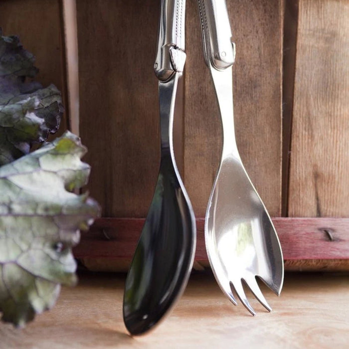 Andre Verdier Salad Server Set, Set of 2 - Stainless Steel - Gourmet Gear