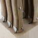 Andre Verdier Steak Knife Set with Wooden Stand, Set of 6 - 2 Colours - Gourmet Gear