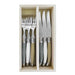 Andre Verdier Steak Knives & Forks Set - 8 Colours - Gourmet Gear