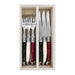 Andre Verdier Steak Knives & Forks Set - 8 Colours - Gourmet Gear