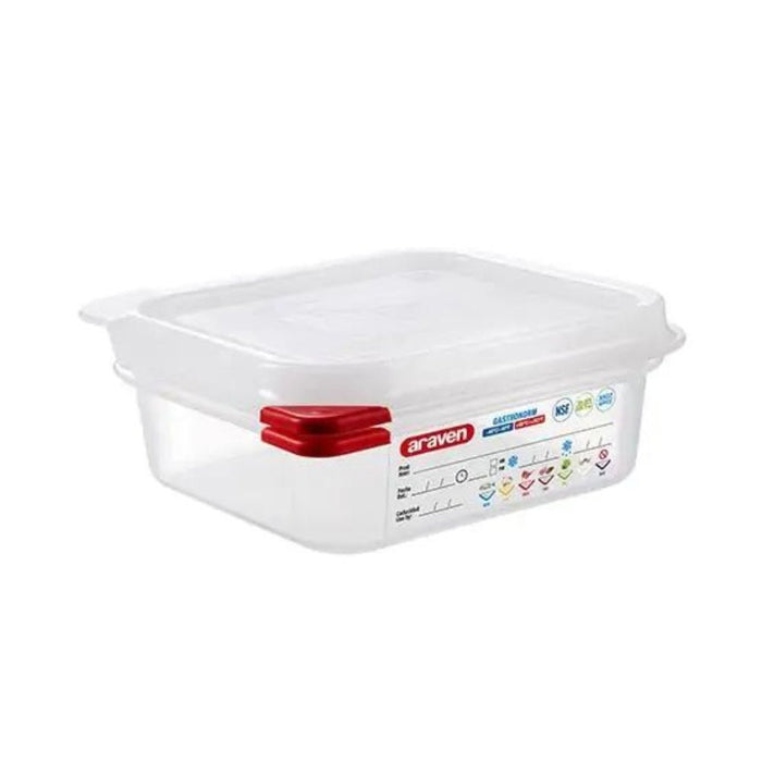 Araven GN1/6 Airtight Containers - Gourmet Gear