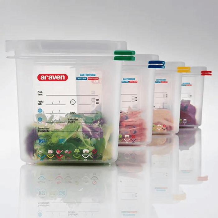 Araven GN1/6 Airtight Containers - Gourmet Gear