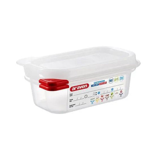 Araven GN1/9 Airtight Containers - Gourmet Gear