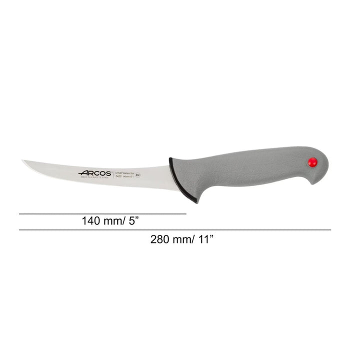 Arcos Colour Prof Boning Knife - 140mm with interchangeable colour rivets - Gourmet Gear