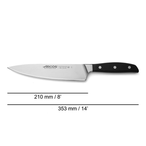 Arcos Manhattan Forged Chef's Knife 210mm - Gourmet Gear