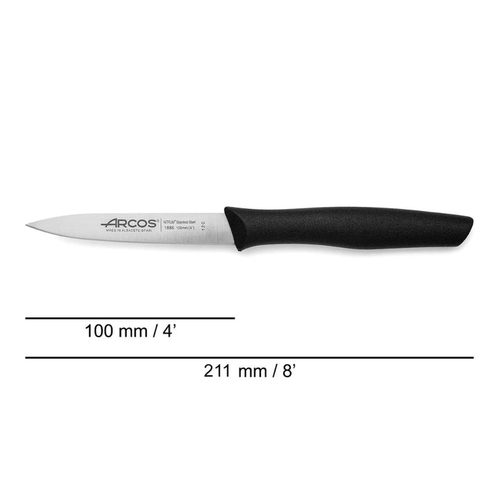 Arcos Nova Paring Knife - 100mm in various coloured handles - Gourmet Gear