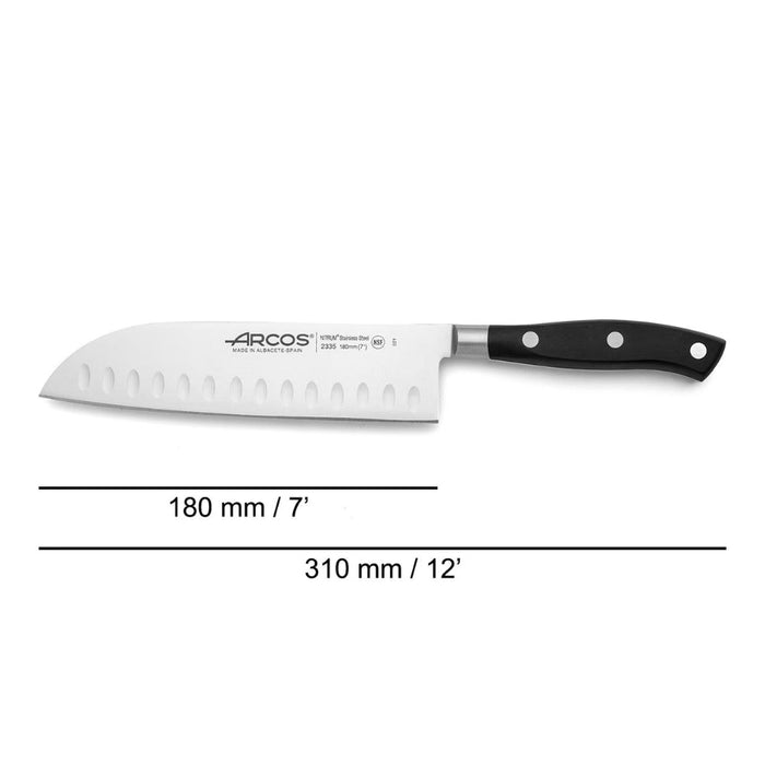 Arcos Riviera Forged Santoku Knife - Gourmet Gear