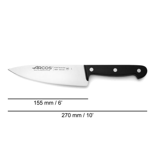 Arcos Universal Forged Chef's Knife 155mm - Gourmet Gear