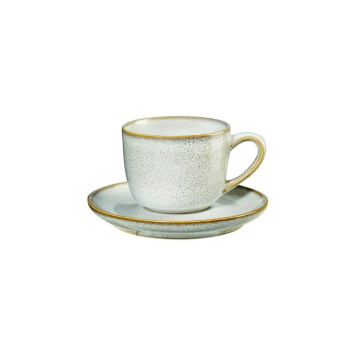 ASA Saisons Espresso Cup with Saucer, 90ml - 3 Colours - Gourmet Gear