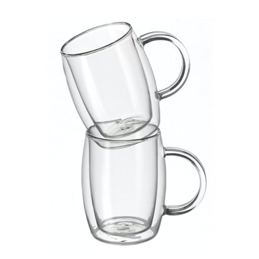 Avanti Brau Twin Wall Mug 2 Piece Set, 500ml - Gourmet Gear
