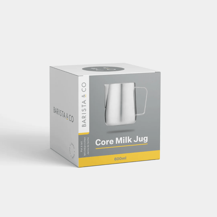 Barista & Co 600ml Core Milk Jug Pitcher - 2 Colours - Gourmet Gear