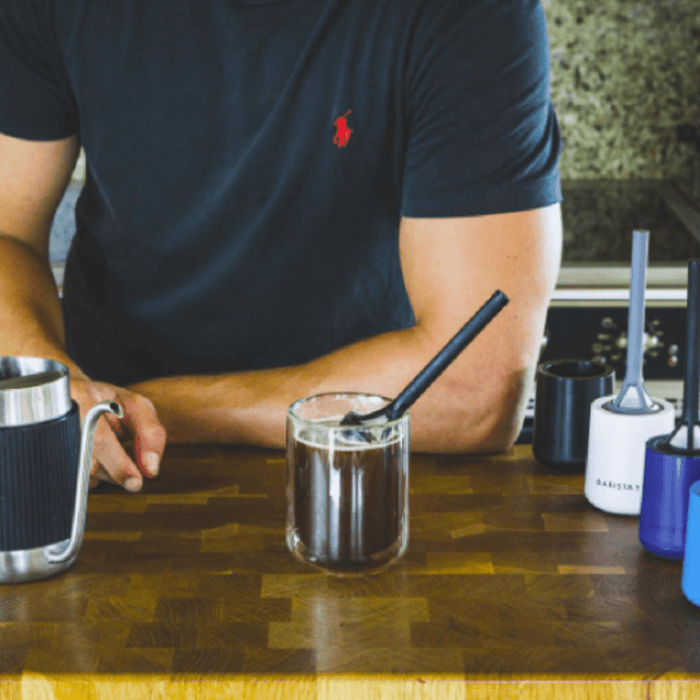 Barista & Co Brew It Stick Coffee and Tea Infuser - Charcoal - Gourmet Gear