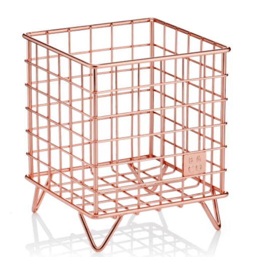 Barista & Co Corral Pod Coffee Capsule Storage - Steel ;Black & Copper - Gourmet Gear