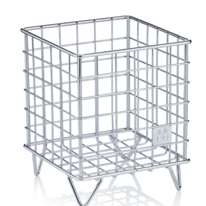 Barista & Co Corral Pod Coffee Capsule Storage - Steel ;Black & Copper - Gourmet Gear