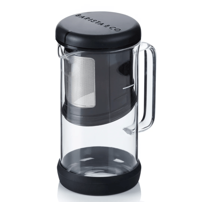 Barista & Co OneBrew Coffee & Tea Infuser - Black - Gourmet Gear