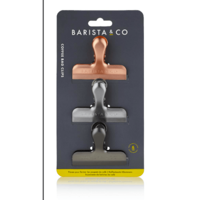Barista & Co Stainless Steel Coffee Bag Clips - Electric Metals - Gourmet Gear
