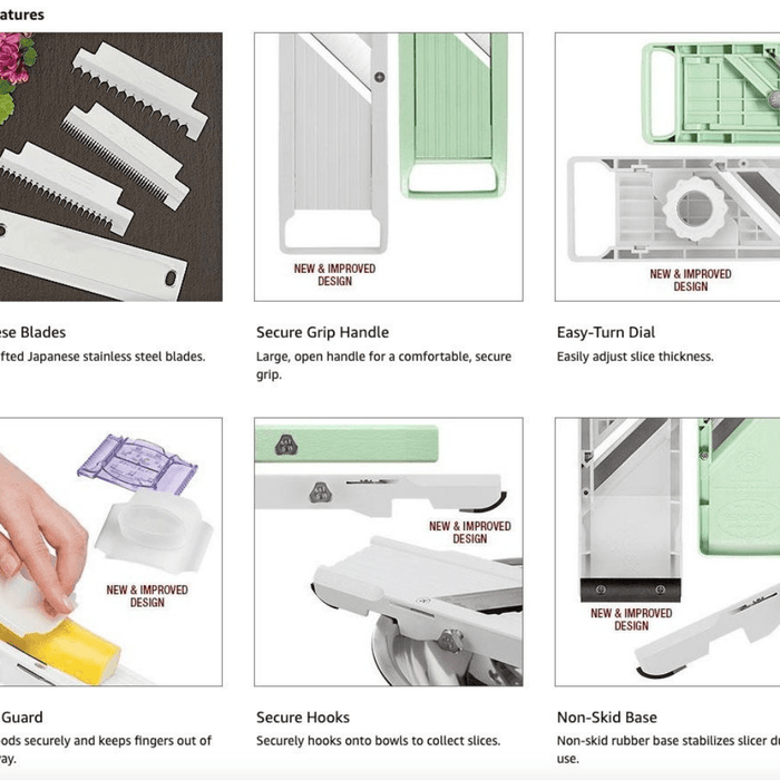 Benriner Jumbo Mandoline - Gourmet Gear