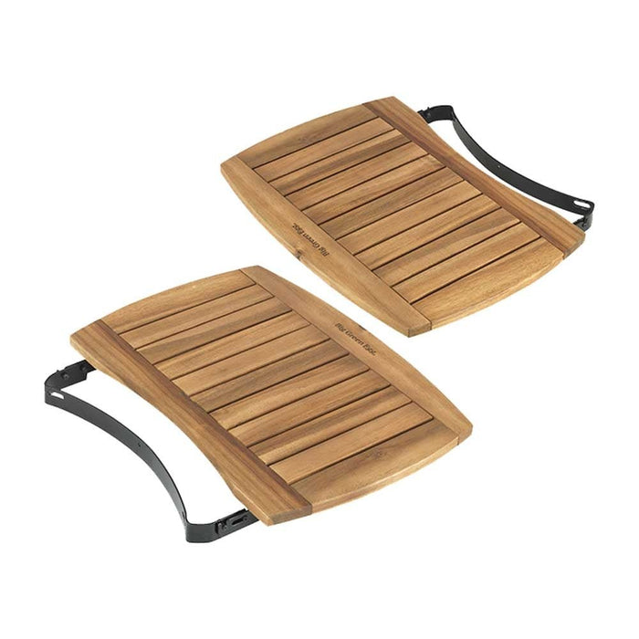 Big Green Egg Acacia Wood EGG Mates set of 2 - 5 Sizes - Gourmet Gear