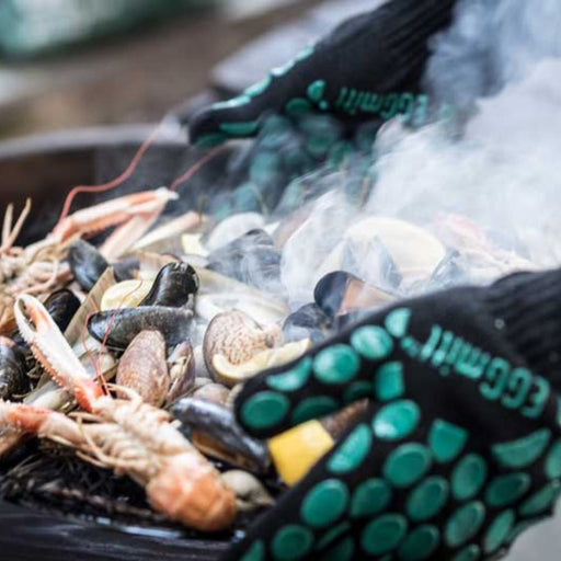 Big Green Egg EGGmitt® High Heat BBQ Glove – Extra - Long - Gourmet Gear