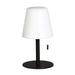 Bijoux LED Portable Black or White Rechargeable Table Lamp - Gourmet Gear