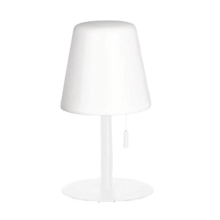 Bijoux LED Portable Black or White Rechargeable Table Lamp