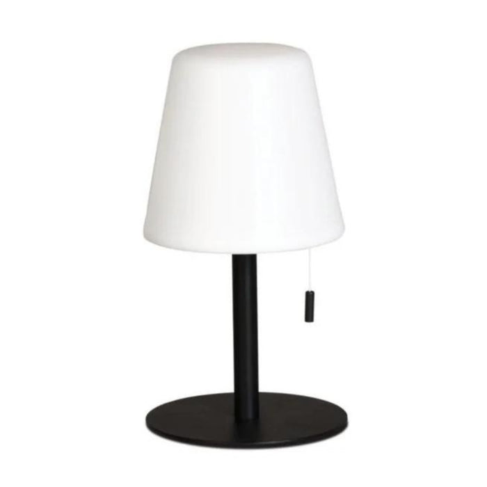 Bijoux LED Portable Black or White Rechargeable Table Lamp