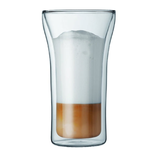 Bodum Assam Double Wall Glass Large 0.4L (2pc Set) - Gourmet Gear