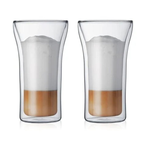 Bodum Assam Double Wall Glass Large 0.4L (2pc Set) - Gourmet Gear