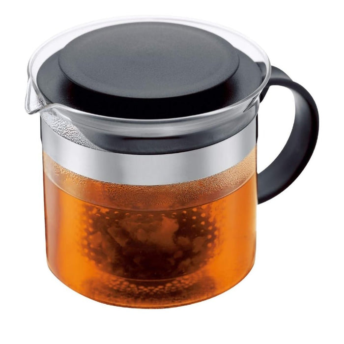 Bodum Bistro Nouveau Tea Pot 1 litre - Black - Gourmet Gear