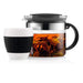 Bodum Bistro Nouveau Tea Pot 1 litre - Black - Gourmet Gear