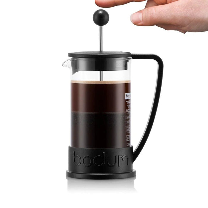 Bodum Brazil French Press Coffee Maker 3 Cup, 0.35L - Black - Gourmet Gear