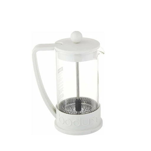 Bodum Brazil French Press Coffee Maker 3 Cup, 0.35L - White - Gourmet Gear