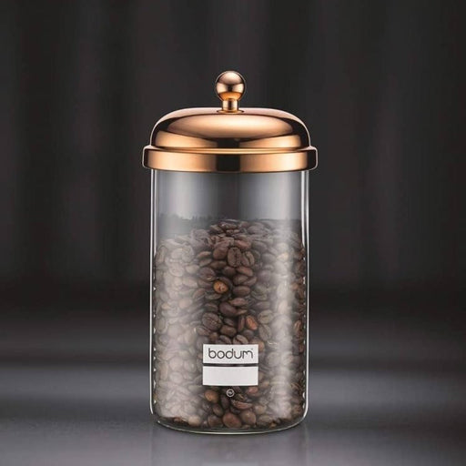 Bodum Classic Storage Jar 1 litre - Copper - Gourmet Gear