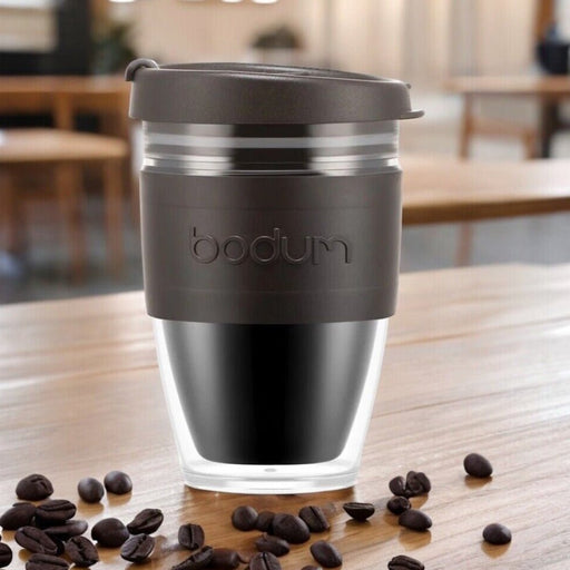 Bodum JoyCup Travel Mug 250ml - Black - Gourmet Gear